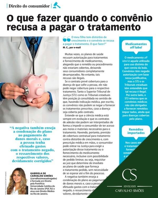 O que fazer quando o convênio recusa a pagar o tratamento